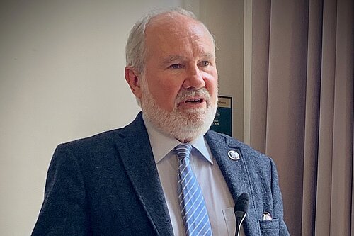 David Worsfold speaking