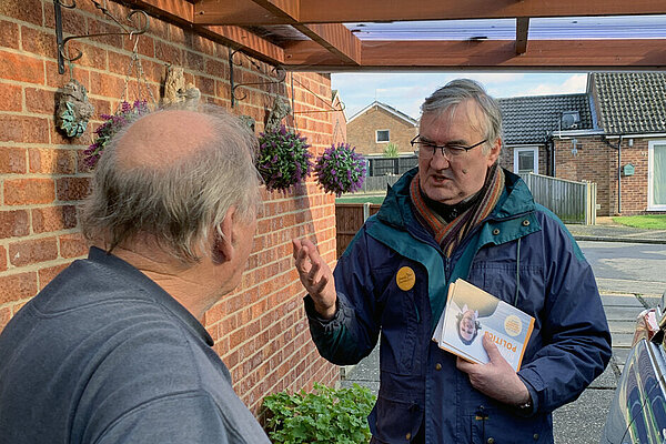 Campaigning on the doorstep