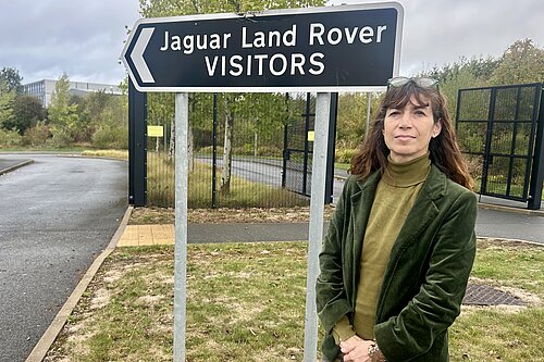Manuela at JLR