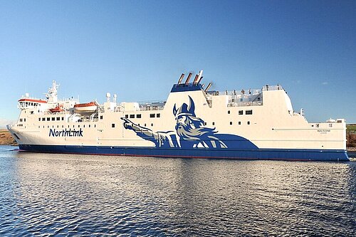 NorthLink in Lerwick harbour