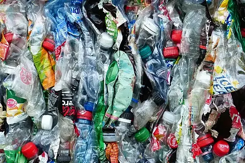 Rubbish for re-cycling