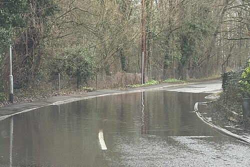 Flooding in Waingels Road