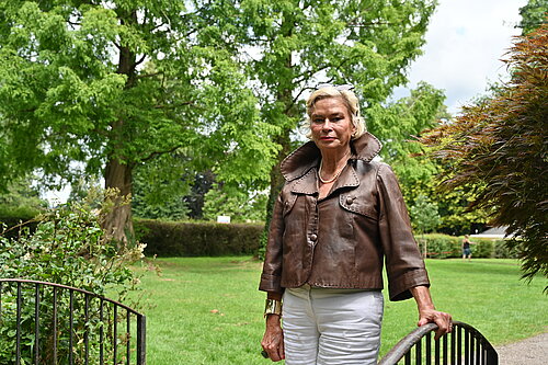 Rachel Gilmour MP in Rural Setting